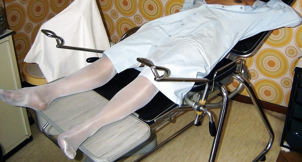 14P White Stockings and Suspenders