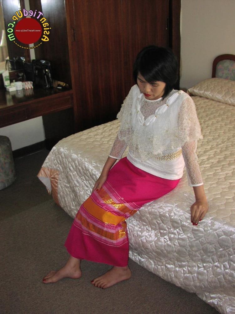 25P asian milf hogtied and gagged