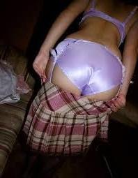 25P Shiny and satin panties