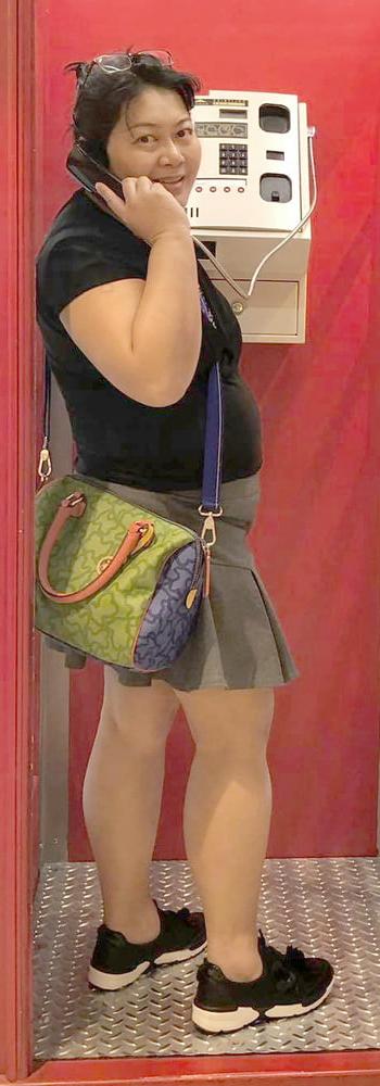 18P Sexy small boobs big belly asian milf