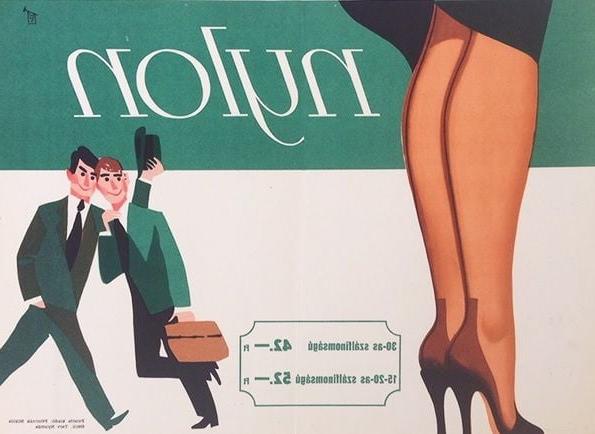 25P Nylon stocking ads