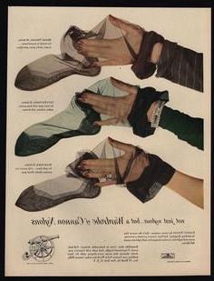 25P Nylon stocking ads