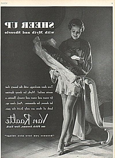 25P Nylon stocking ads