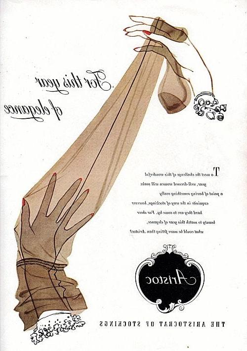 25P Nylon stocking ads