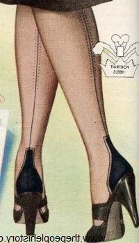 25P Nylon stocking ads