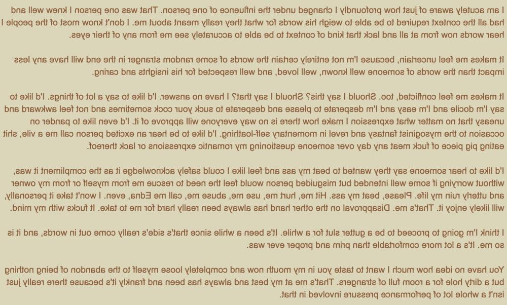 25P Vintage  Internet BDSM Slave
