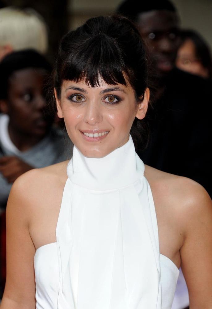 25P Katie Melua - in white playsuit