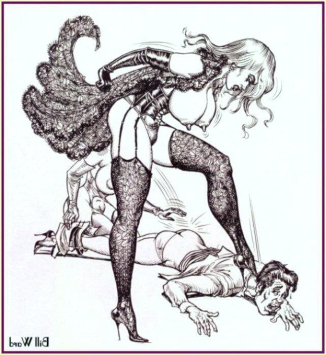25P Sweet BDSM drawings