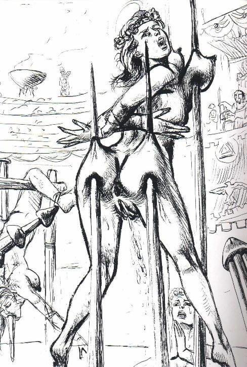 25P Sweet BDSM drawings