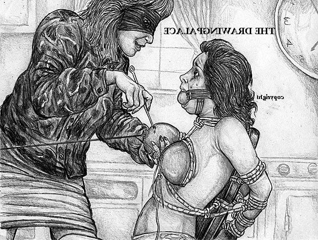25P Sweet BDSM drawings