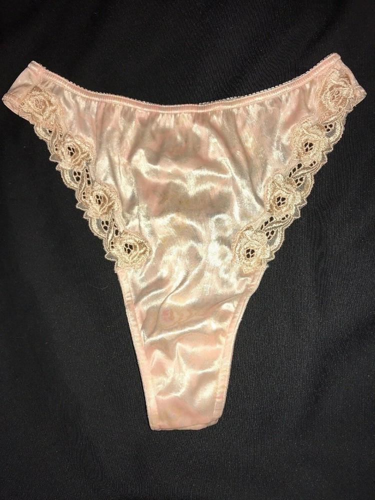 9P Skin Satin HI CUT Bikini Panties