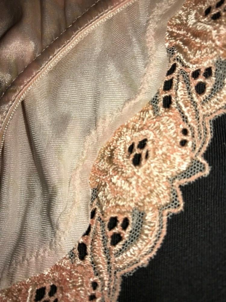 9P Skin Satin HI CUT Bikini Panties