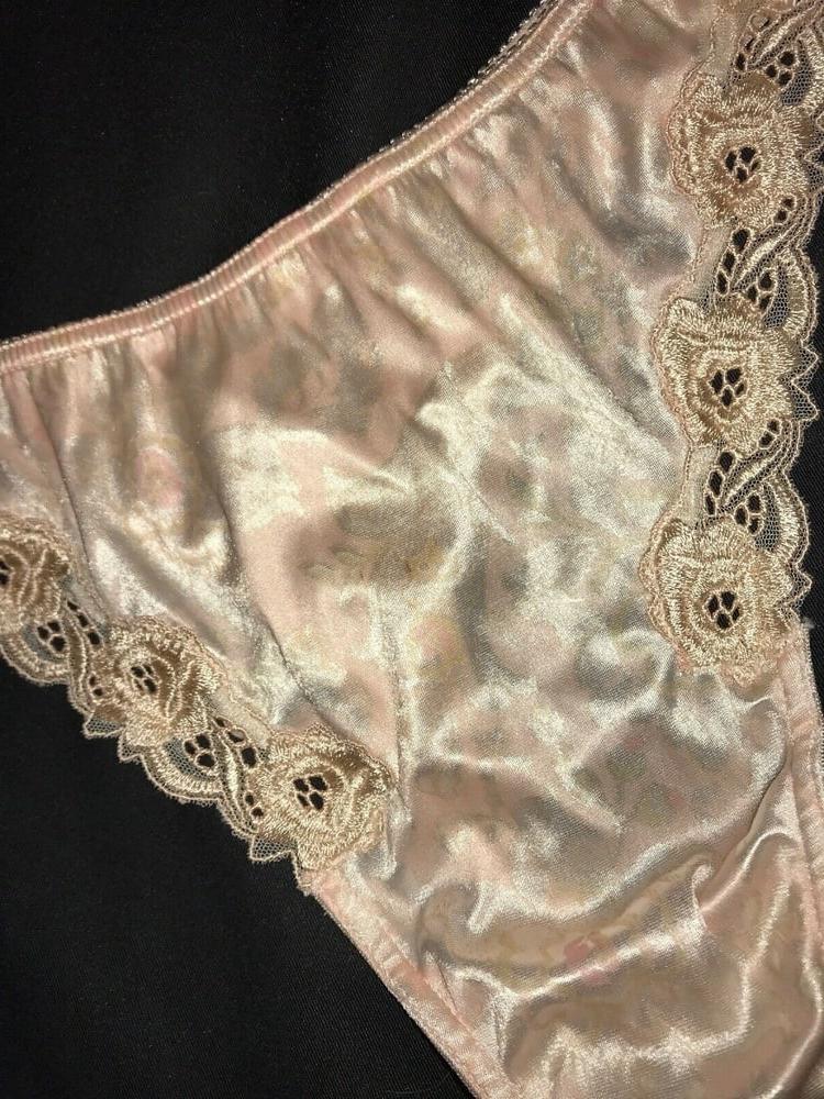 9P Skin Satin HI CUT Bikini Panties