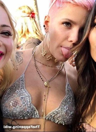 25P Halsey nude and hot