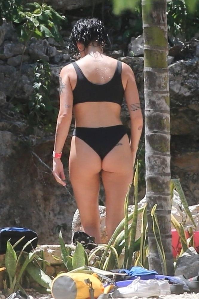 25P Halsey nude and hot
