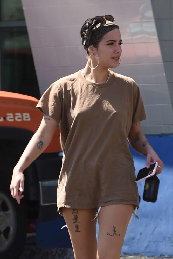 25P Halsey nude and hot