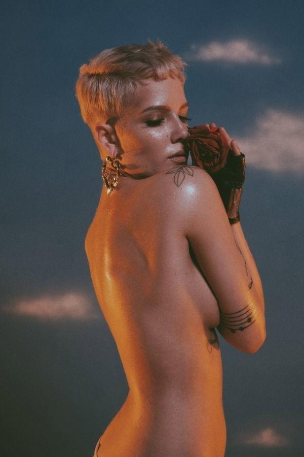 25P Halsey nude and hot