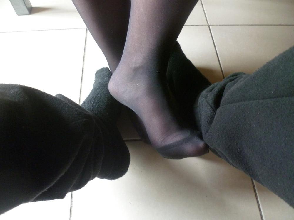 12P ses pieds de chienne en nylon