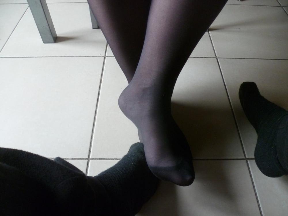12P ses pieds de chienne en nylon