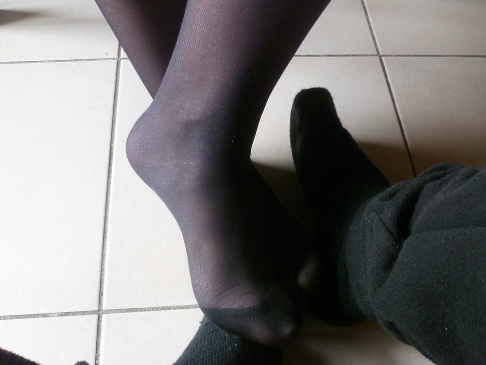 12P ses pieds de chienne en nylon