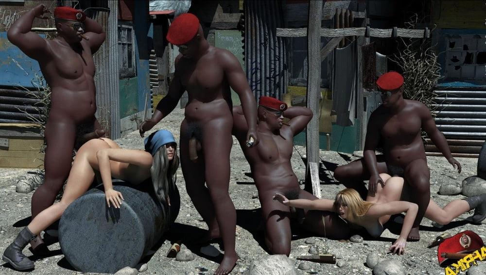 25P White slaves to black