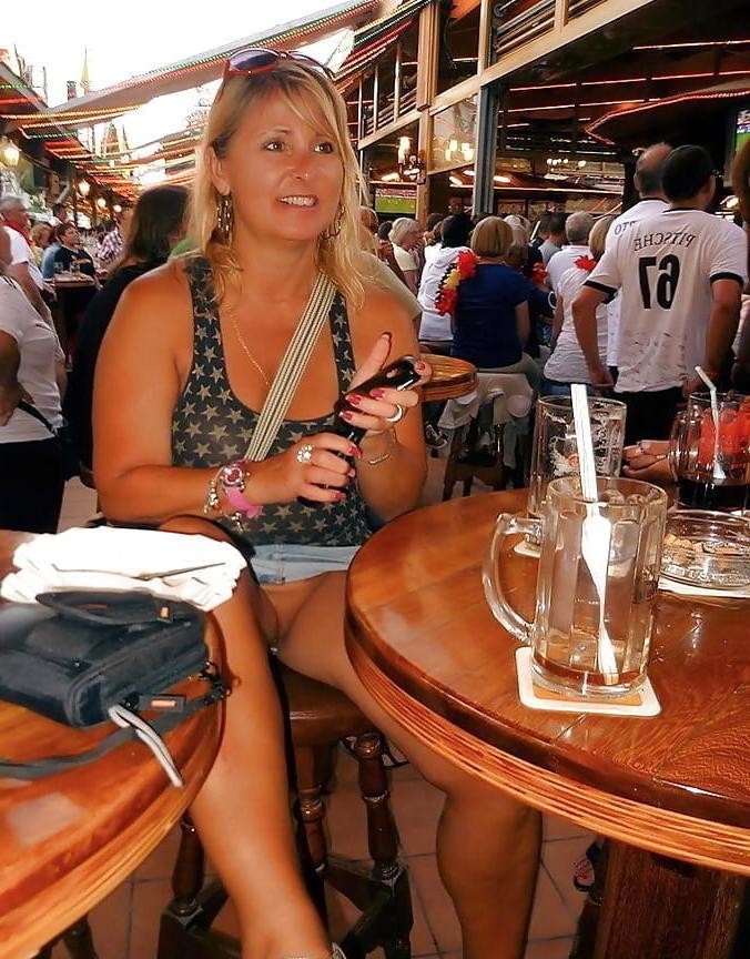 25P Sexy hot wives flashing in stores, clubs, private places 3