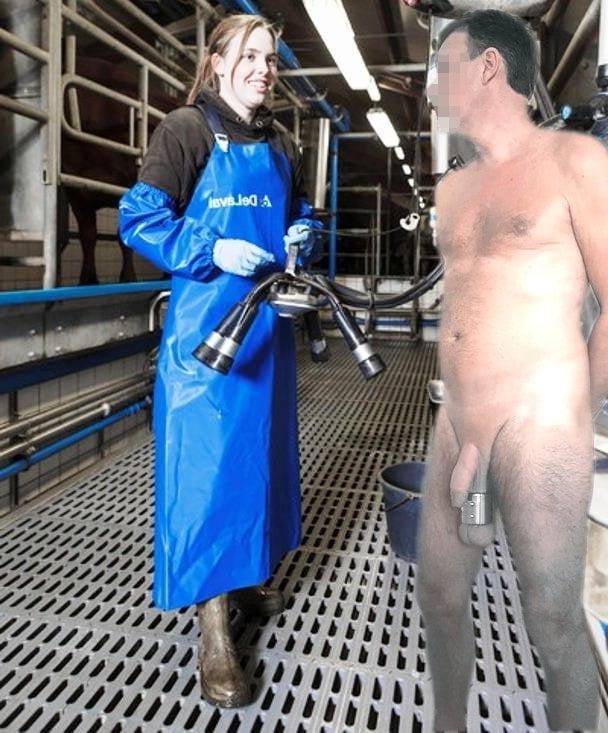 25P BDSM milking  man