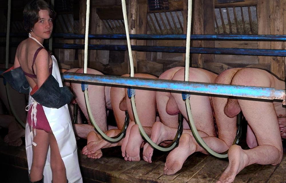 25P BDSM milking  man