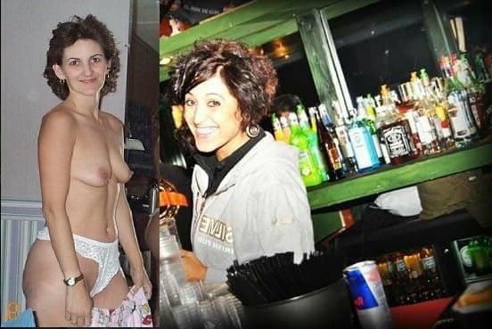 25P Webslut club dressed and undressed 2
