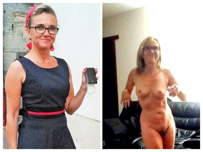 25P Webslut club dressed and undressed 2