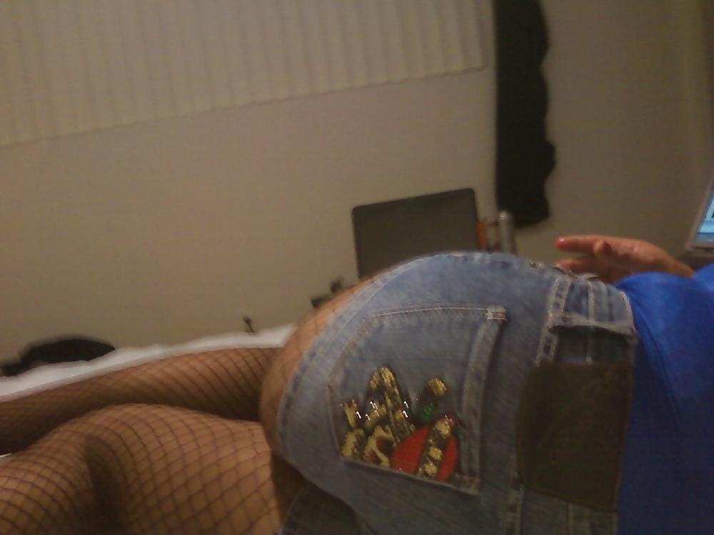 15P Fishnet and pantyhose
