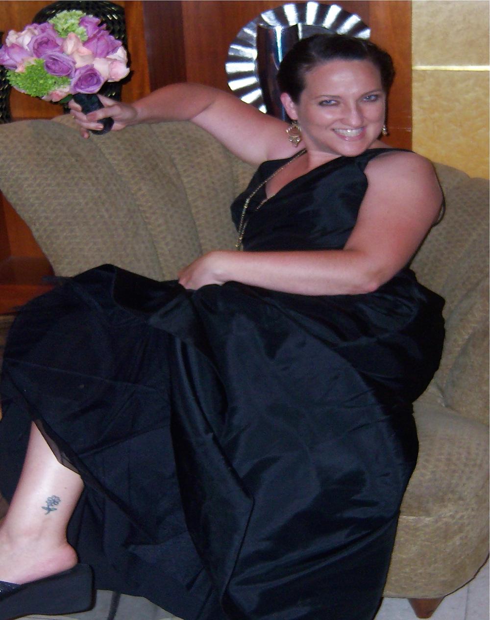 9P At a Wedding in my Black Gown
