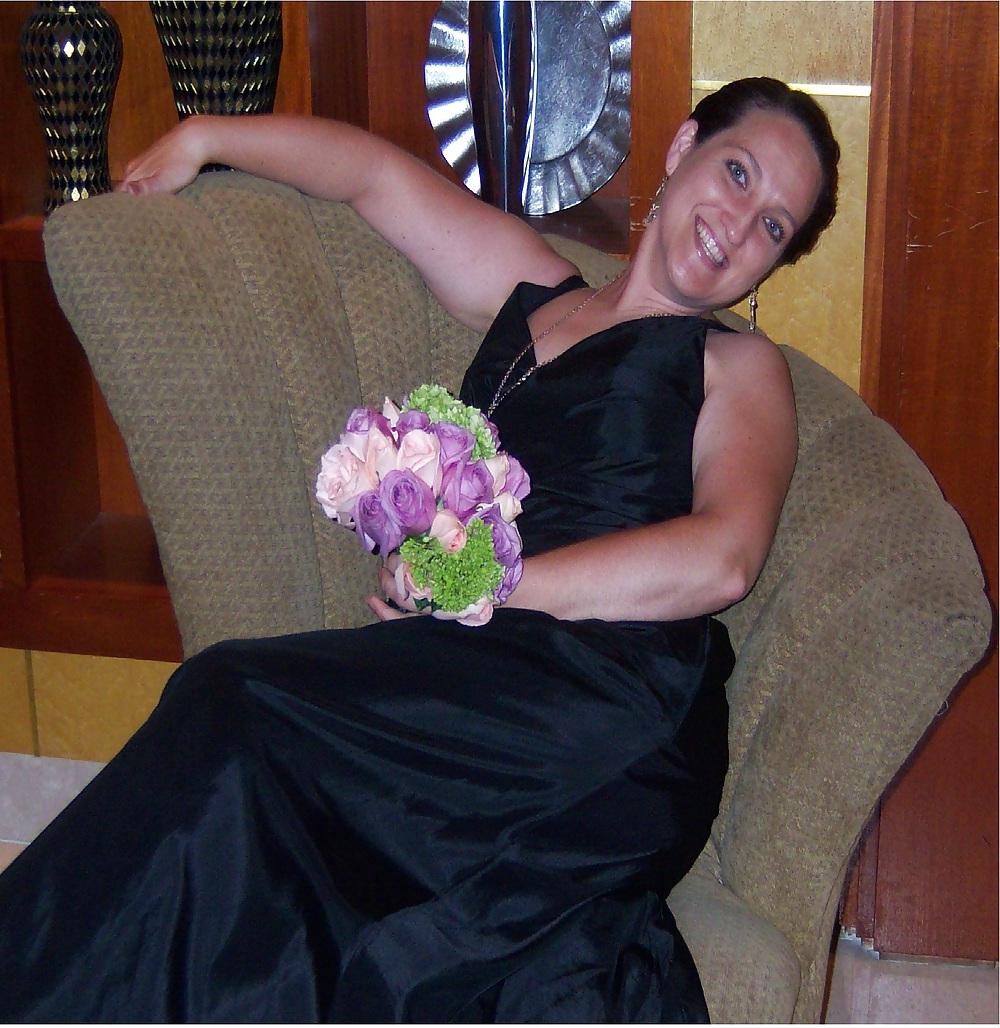 9P At a Wedding in my Black Gown