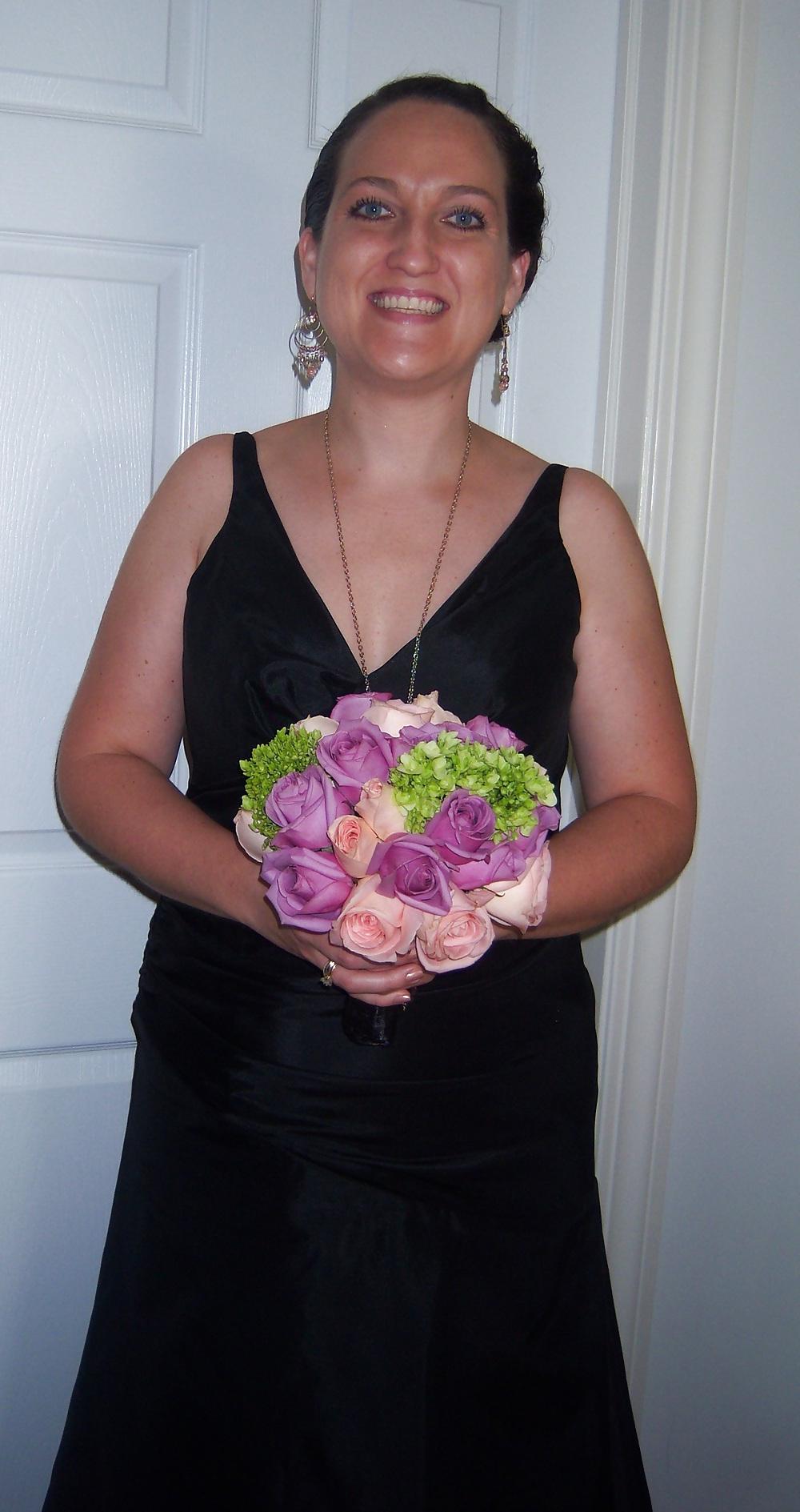 9P At a Wedding in my Black Gown