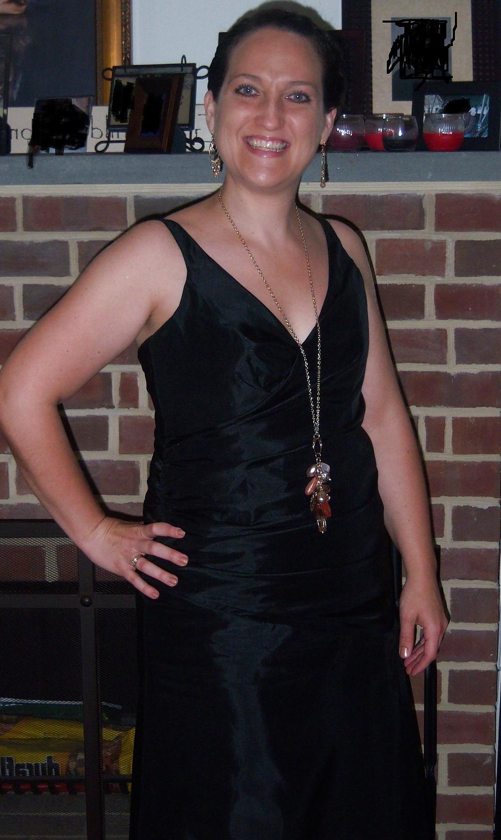 9P At a Wedding in my Black Gown