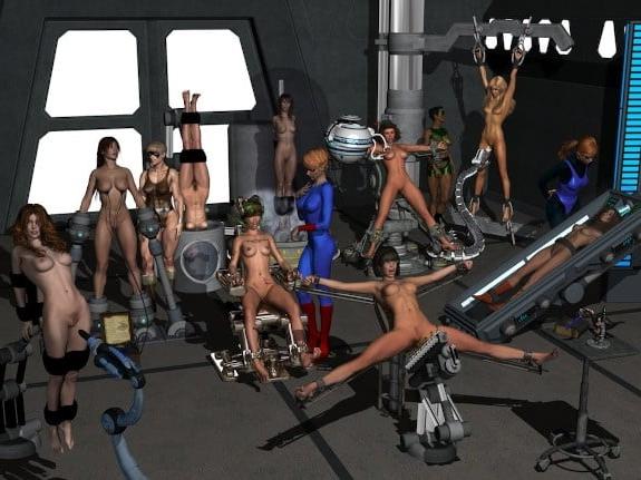 25P BDSM - 3D and cartoon collection 01