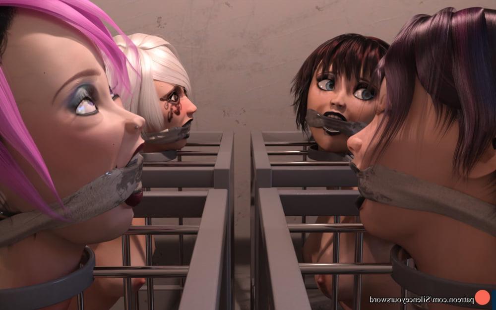 25P BDSM - 3D and cartoon collection 02