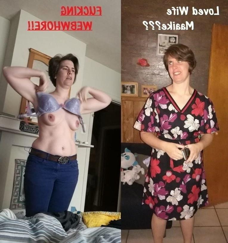 25P Webslut club dressed and undressed 1