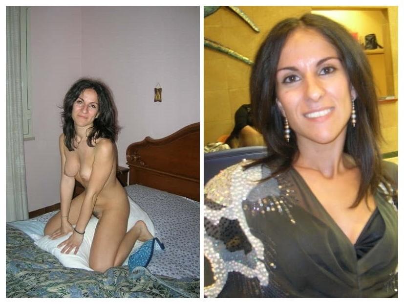 25P Webslut club dressed and undressed 1