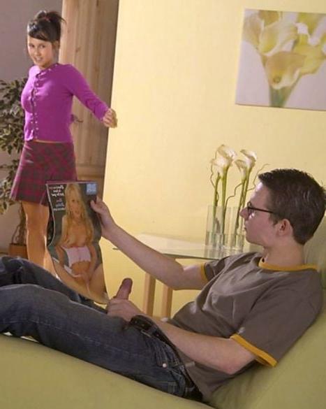 25P Pics I Like 2236 - Watching Him Wank It