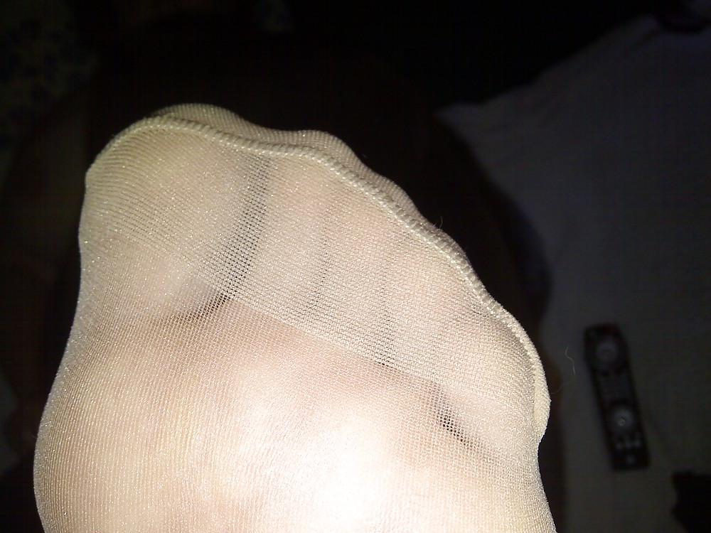 19P My wife in pantyhose.