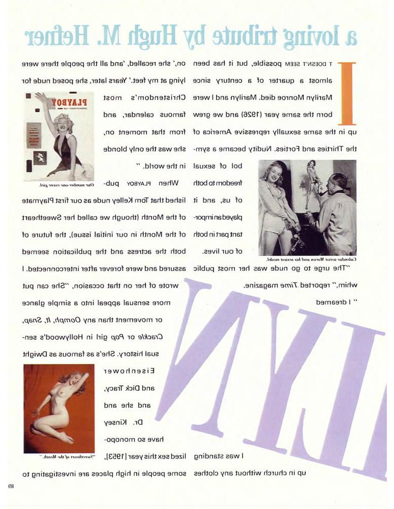 25P Playboy Magazine (January 1987) - Nude Pics Only