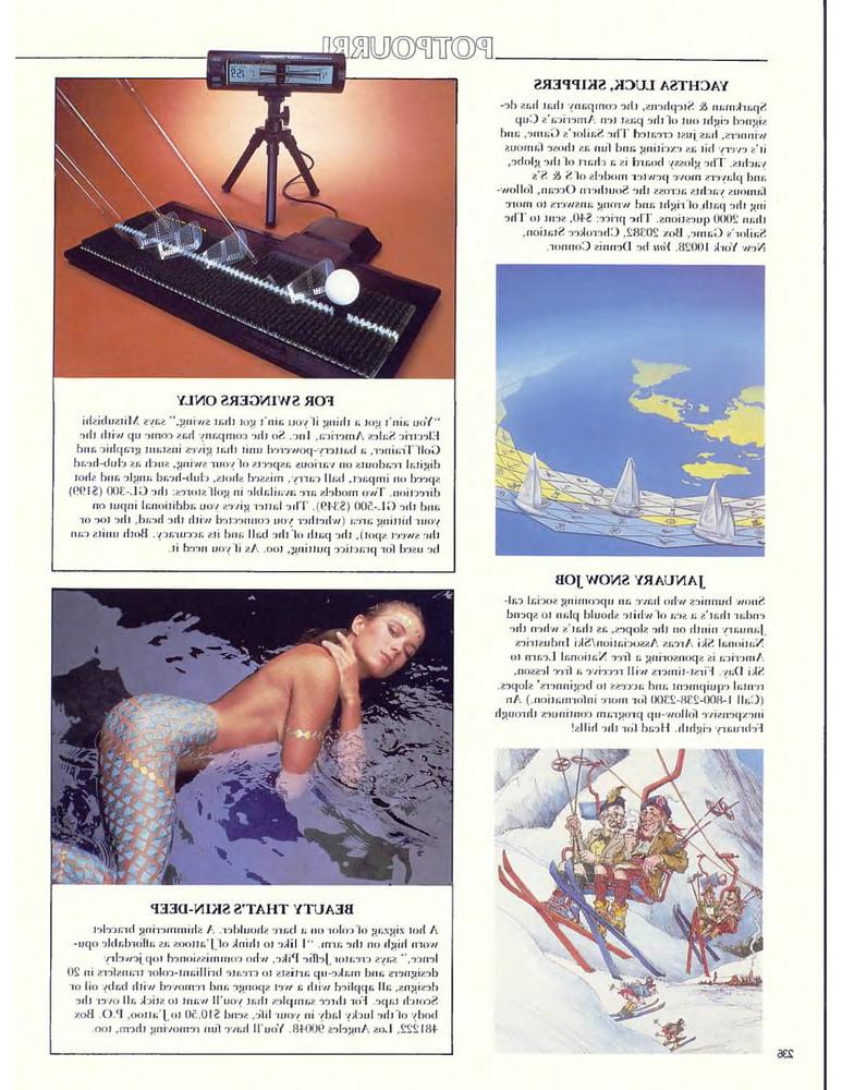 25P Playboy Magazine (January 1987) - Nude Pics Only