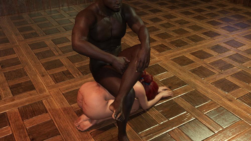 25P Interracial comic BDSM 3d