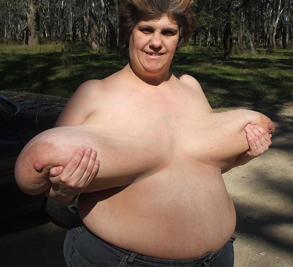 25P Stretched &amp; Saggy - Mature Boobs Special - 13