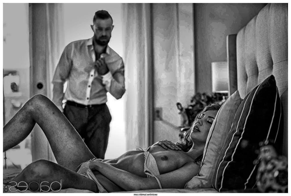 25P Lovemaking in black and white - 21