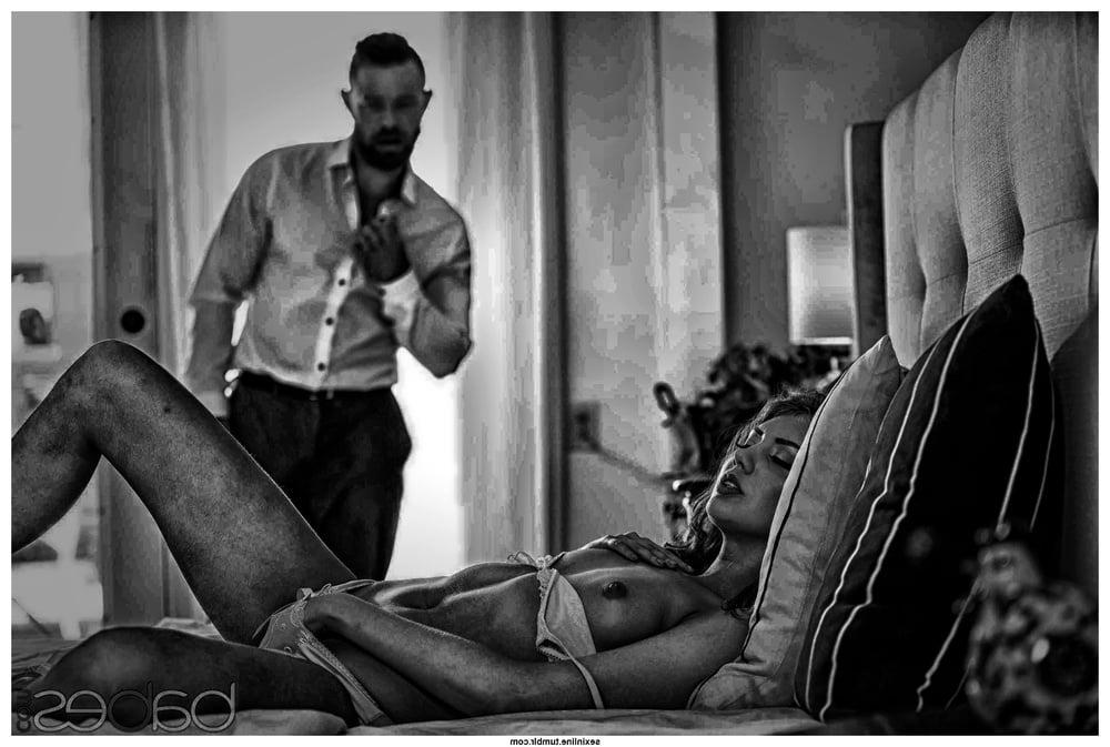 25P Lovemaking in black and white - 21