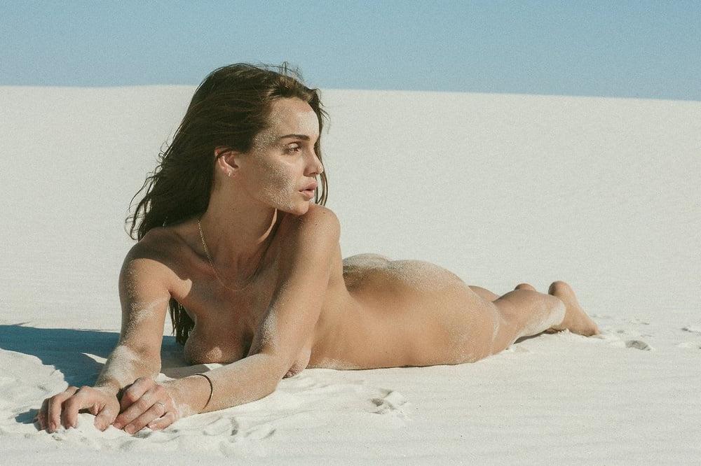 9P Allie Crandell nude beach feb 2018