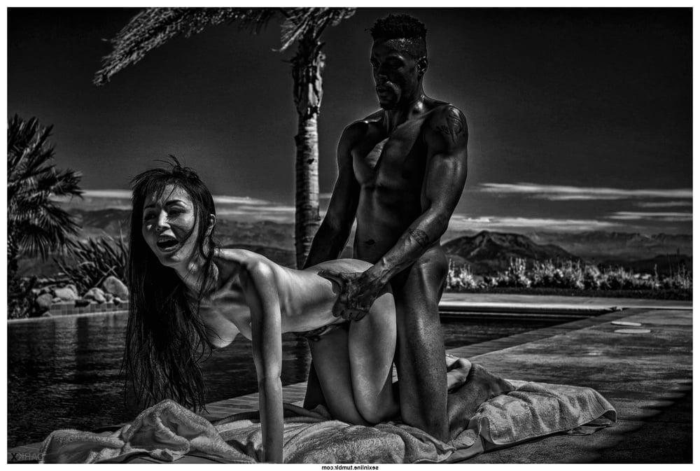 24P Lovemaking in black and white - 19