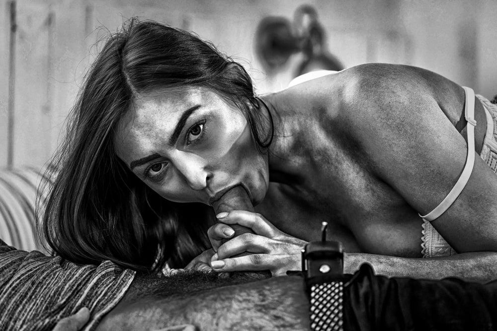 25P Lovemaking in black and white - 15